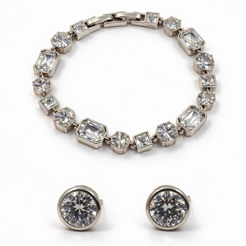 Multi-Cut CZ Jewelry Set